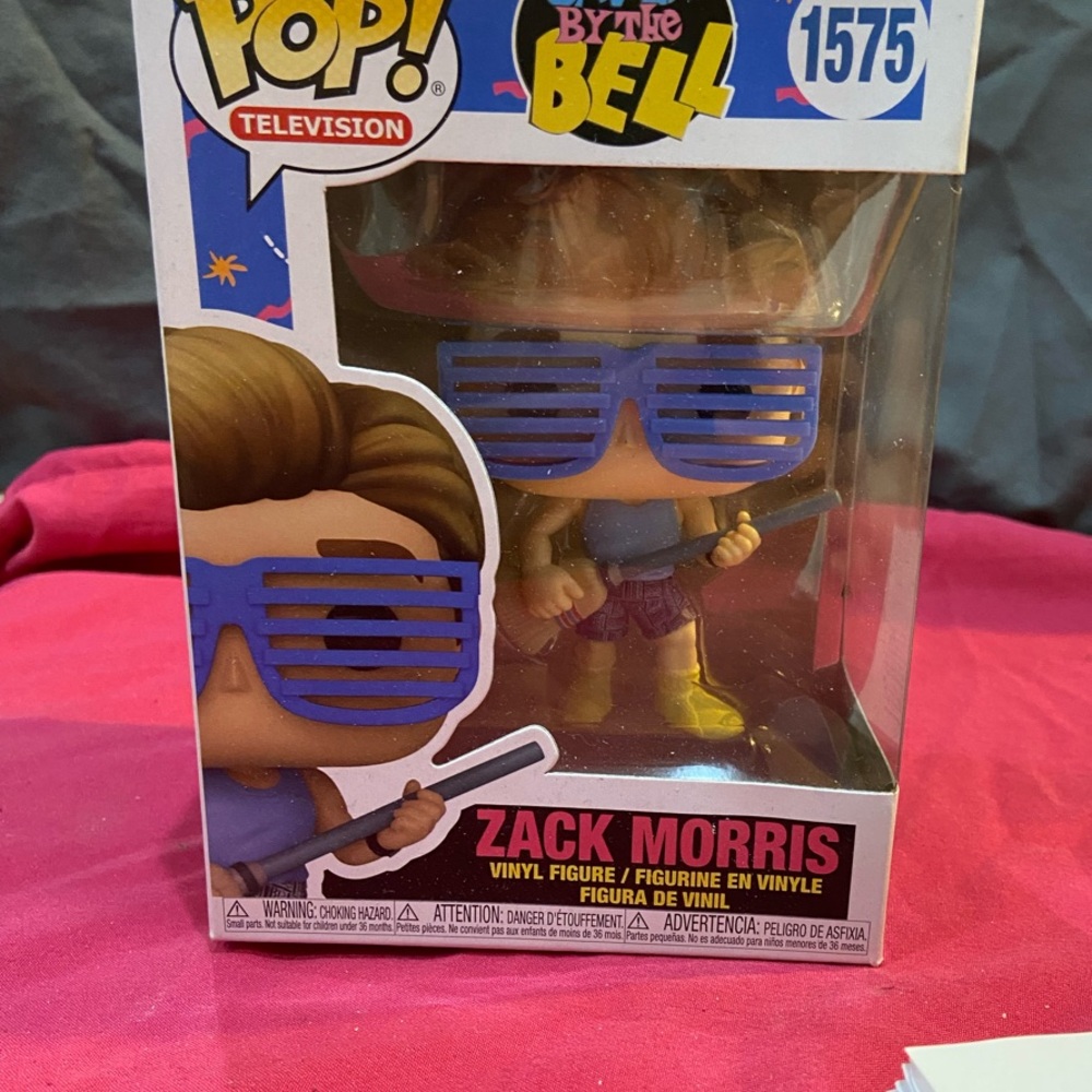 Zack Morris Pop Figure with Purple Sunglasses